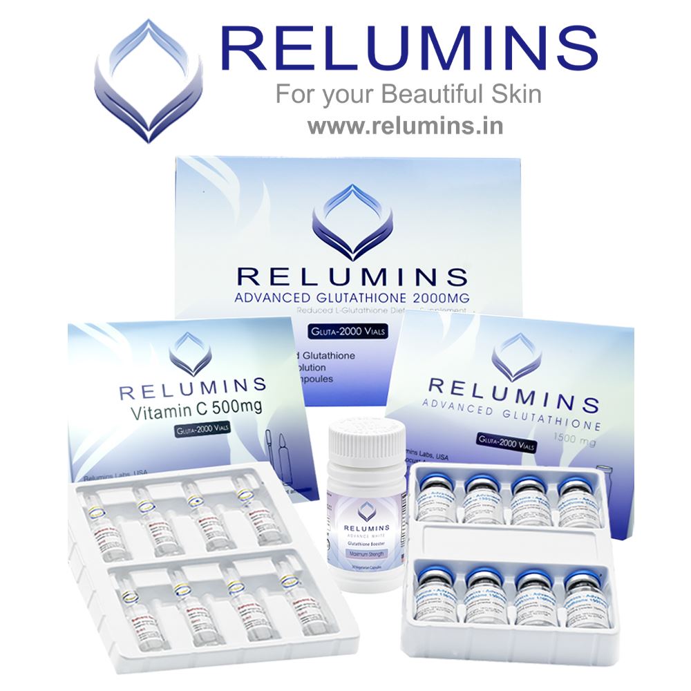 Relumins Advanced Glutathione 2000mg Injection in India