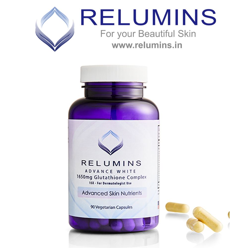 Relumins Advance White 1650mg Glutathione Complex 90 Capsules