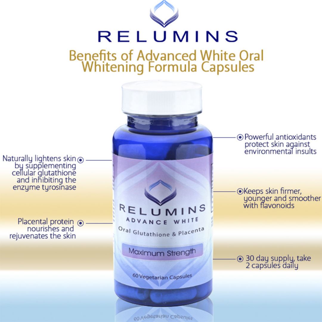 Relumins Advance White Oral Glutathione & Placenta Capsules